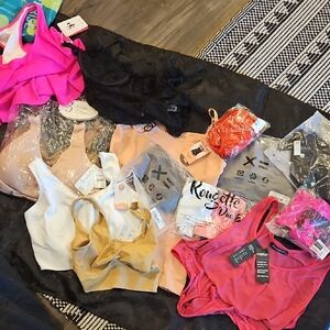 Elegant Black Lace Lingerie Set